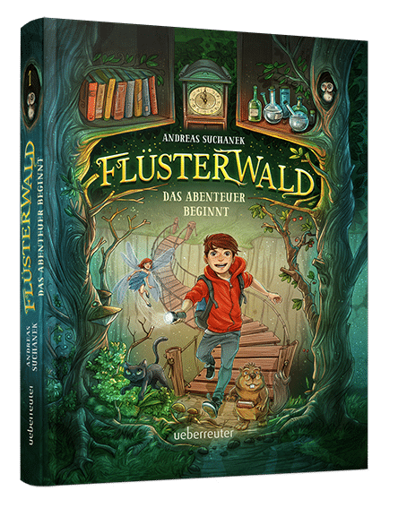 Flüsterwald – Das Abenteuer beginnt von Andreas Suchanek (Ueberreuter Verlag) Flüsterwald - Das Abenteuer beginnt von Andreas Suchanek (Ueberreuter Verlag)