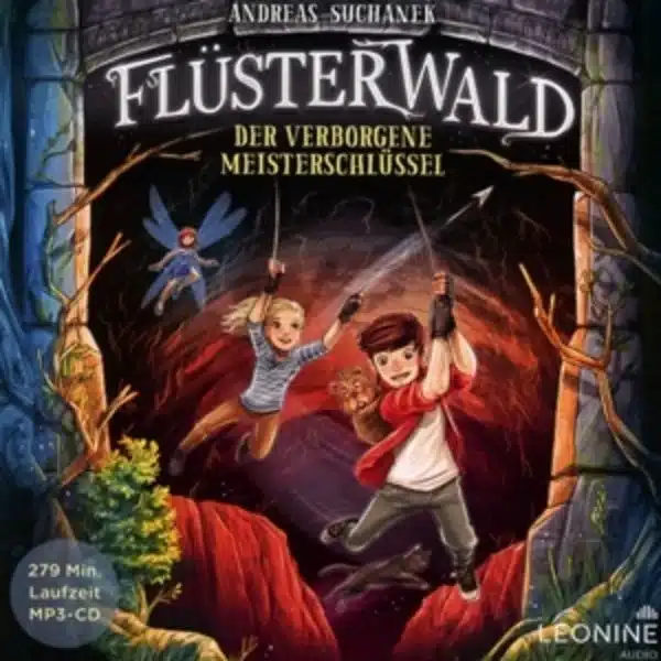 "Flüsterwald 5 - Der verborgene Meisterschlüssel" ist auch als Hörbuch CD erhältlich