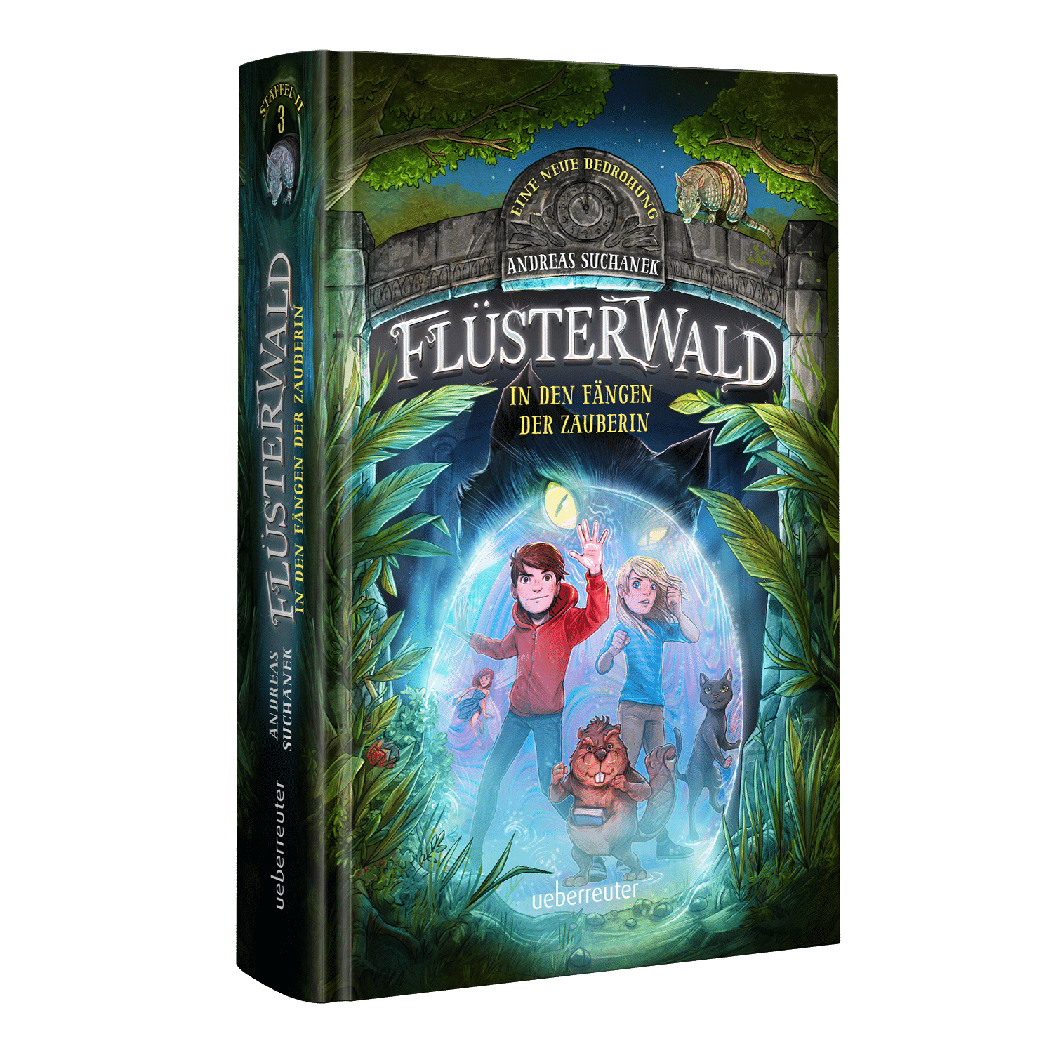 Flüsterwald_In-Den-Fängen-Der-Zauberin_Andreas-Suchanek_Ueberreuter-Verlag